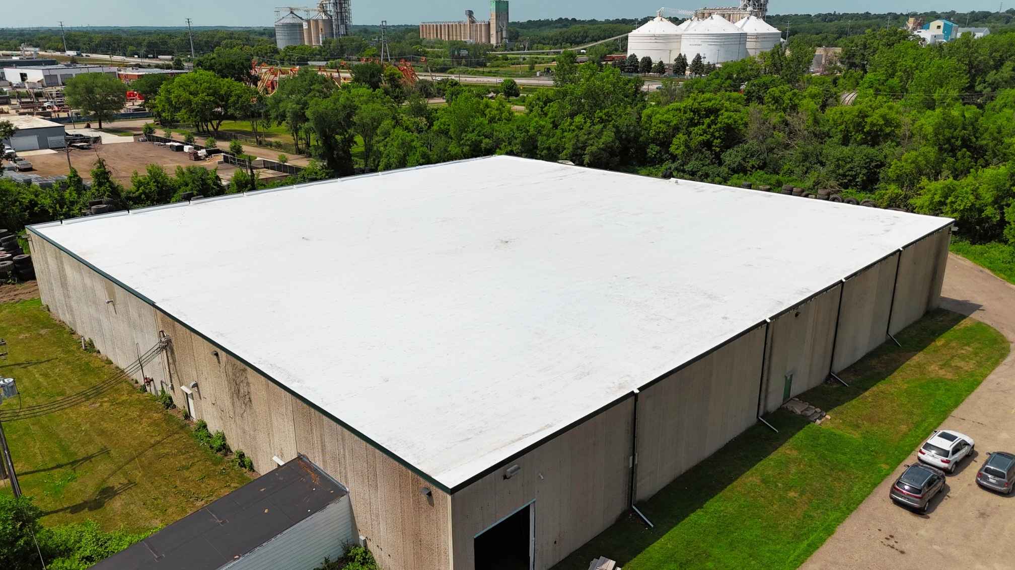 60 mil TPO Rhinobond Roofing system in Savage MN (1)