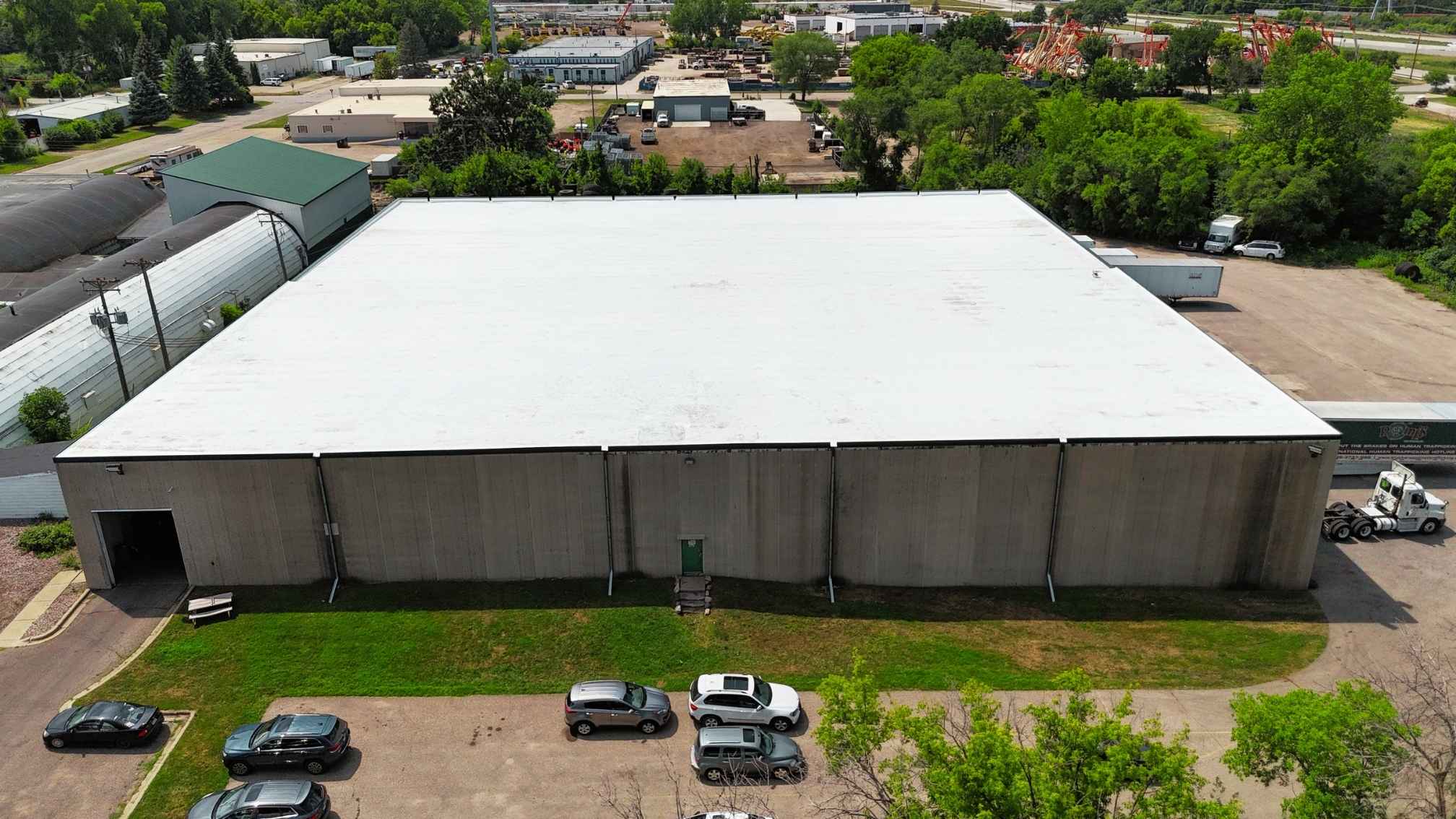 Flat TPO Roofing System Install Savage MN by Englund Roofing