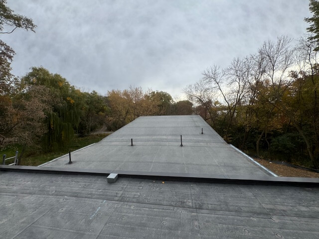 New Construction Residential Flat Roof in Minnetonka MN