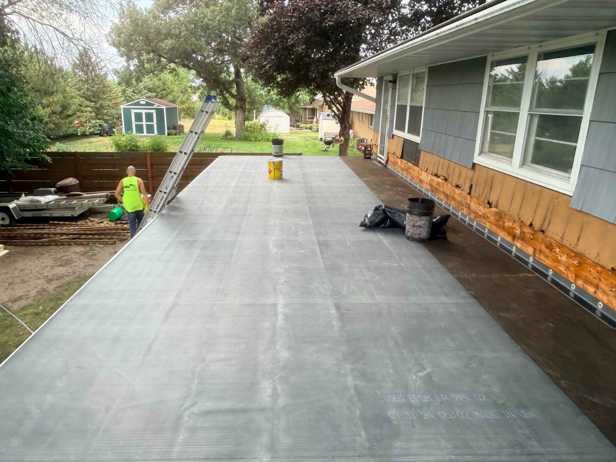 Residential flat roofing Robbinsdale MN