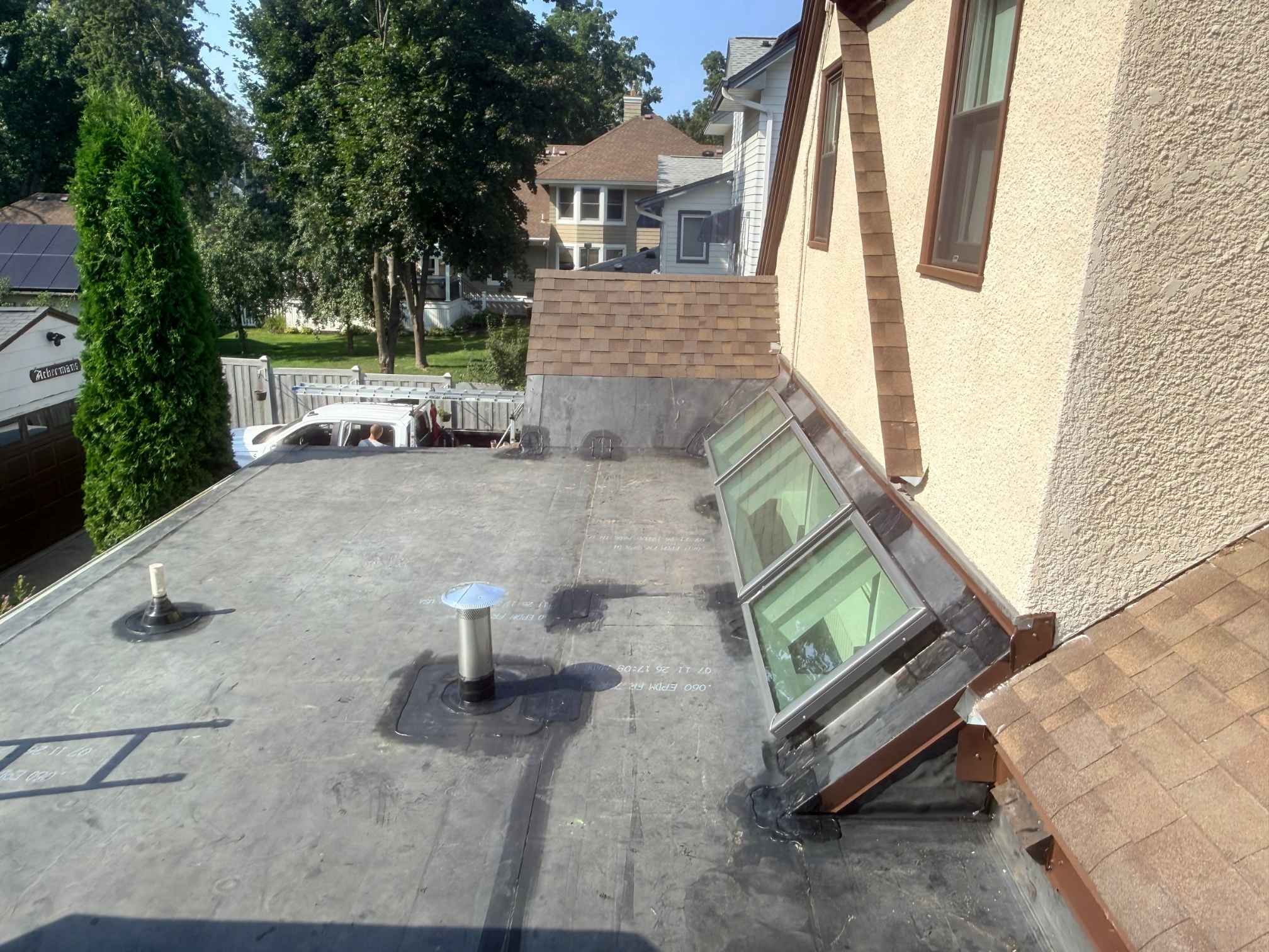 White Bear Lake Residential Flat Roof Upgrade After