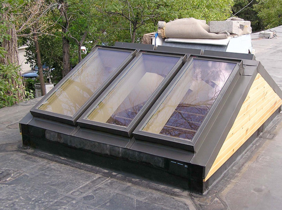 Commercial Skylight installed by Englund Roofing